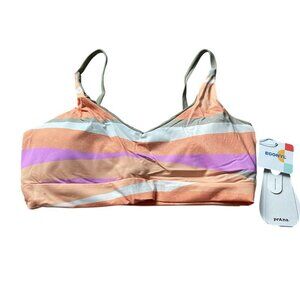 Willow Falls Reversible Swim Top Women's L Waves Bikini Beach Vacation